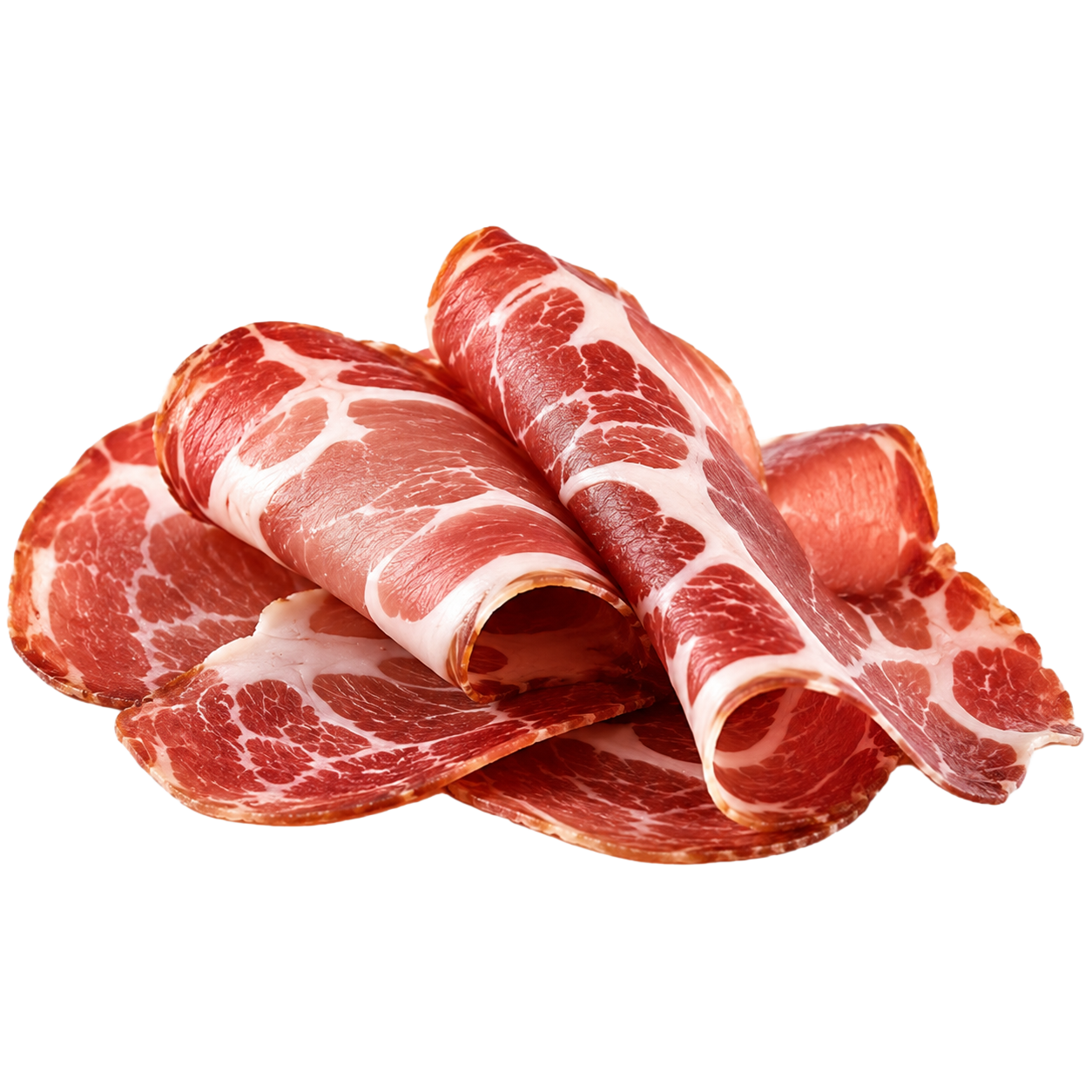 Capocollo di Martina Franca affettato